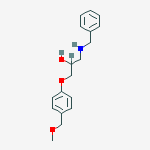 1-(benzylamino)-3-[4-(methoxymethyl)phenoxy]propan-2-ol
