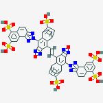 2H-NAPHTHO[1,2-D]TRIAZOLE-6,8-DISULFONIC ACID 2,2'-[1,2-ETHENEDIYLBIS[(3-SULFO-4,1-PHENYLENE)-3,2-OXADIAZIRIDINEDIYL-4,1-PHENYLENE]]BIS-
