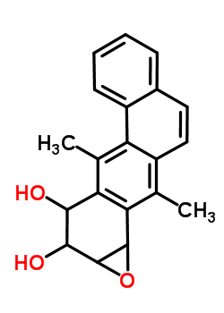 4,11-dimethyl-1a,2,3,11b-tetrahydrotetrapheno[8,9-b]oxirene-2,3-diol