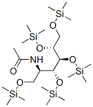 2-(Acetylamino)-1-O,3-O,4-O,5-O,6-O-pentakis(trimethylsilyl)-2-deoxy-D-mannitol