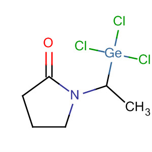 2-Pyrrolidinone, 1-[1-(trichlorogermyl)ethyl]-