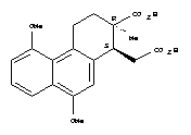 1-(carboxymethyl)-5,9-dimethoxy-2-methyl-1,2,3,4-tetrahydrophenanthrene-2-carboxylic acid