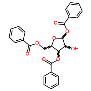 1,3,5-tri-O-benzoylpentofuranose