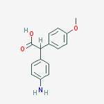 (4-aminophenyl)(4-methoxyphenyl)acetic acid