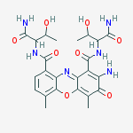 2-amino-1-n,9-n-bis(1-amino-3-hydroxy-1-oxobutan-2-yl)-4,6-dimethyl-3-oxophenoxazine-1,9-dicarboxamide