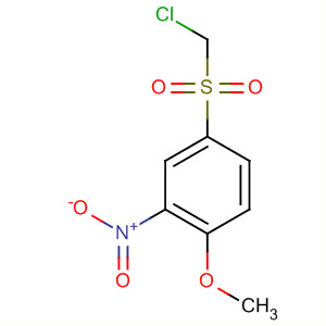 Benzene, 4-[(chloromethyl)sulfonyl]-1-methoxy-2-nitro-