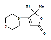 2(5H)-Furanone,5-ethyl-5-methyl-4-(4-morpholinyl)-