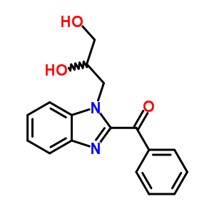 METHANONE,(1-(2,3-DIHYDROXYPROPYL)-1H-BENZO[D]IMIDAZOL-2-YL)PHENYL-