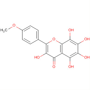 4H-1-Benzopyran-4-one, 3,5,6,7,8-pentahydroxy-2-(4-methoxyphenyl)-