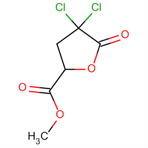 2-Furancarboxylic acid, 4,4-dichlorotetrahydro-5-oxo-, methyl ester