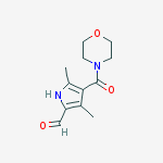 3,5-DIMETHYL-4-(MORPHOLINE-4-CARBONYL)-1H-PYRROLE-2-CARBALDEHYDE