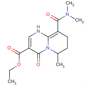 4H-Pyrido[1,2-a]pyrimidine-3-carboxylic acid,9-[(dimethylamino)carbonyl]-1,6,7,8-tetrahydro-6-methyl-4-oxo-, ethylester