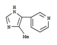 Pyridine,3-(4-methyl-1H-imidazol-5-yl)-