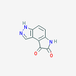 3,6-dihydropyrrolo[3,2-e]indazole-7,8-dione