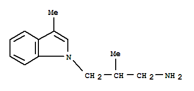 1H-Indole-1-propanamine,b,3-dimethyl-