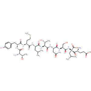 L-Leucine,L-threonyl-L-tyrosyl-L-methionyl-L-leucyl-L-threonyl-L-asparaginyl-L-seryl-L-a-glutamyl-