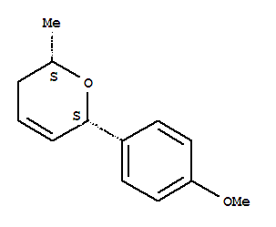 2H-Pyran,3,6-dihydro-6-(4-methoxyphenyl)-2-methyl-, (2S,6S)-