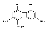 4,4-diamino-2,6-dimethyl[1,1-biphenyl]-3-sulphonic acid