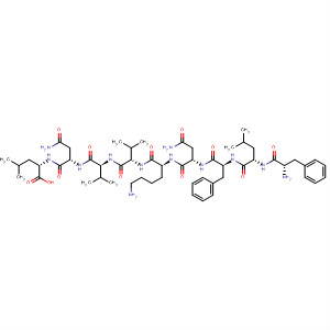 L-Leucine,L-phenylalanyl-L-leucyl-L-phenylalanyl-L-asparaginyl-L-lysyl-L-valyl-L-valyl-L-asparaginyl-