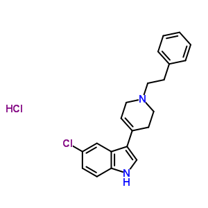 5-chloro-3-[1-(2-phenylethyl)-3,6-dihydro-2h-pyridin-4-yl]-1h-indole;hydrochloride