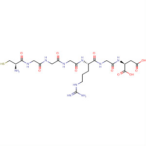 L-Aspartic acid, L-cysteinylglycylglycylglycyl-L-arginylglycyl-