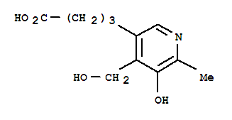 3-Pyridinebutanoicacid, 5-hydroxy-4-(hydroxymethyl)-6-methyl-