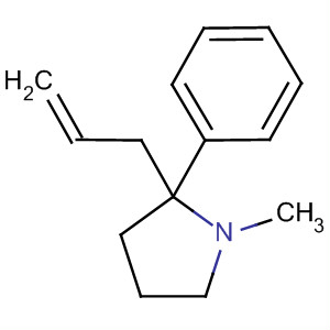 Pyrrolidine, 1-methyl-2-phenyl-2-(2-propenyl)-