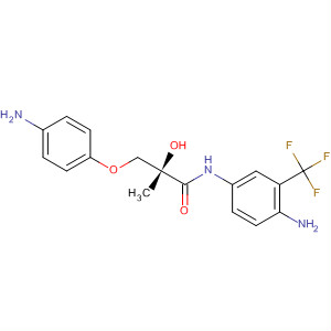 Propanamide,3-(4-aminophenoxy)-N-[4-amino-3-(trifluoromethyl)phenyl]-2-hydroxy-2-methyl-, (2S)-
