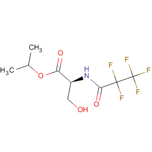Serine, N-(2,2,3,3,3-pentafluoro-1-oxopropyl)-, 1-methylethyl ester