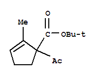 2-Cyclopentene-1-carboxylicacid, 1-acetyl-2-methyl-, 1,1-dimethylethyl ester