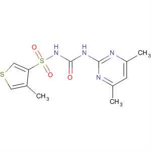 3-Thiophenesulfonamide,N-[[(4,6-dimethyl-2-pyrimidinyl)amino]carbonyl]-4-methyl-