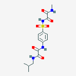 N-methyl-N'-{[4-({[(2-methylpropyl)amino](oxo)acetyl}amino)phenyl]sulfonyl}ethanediamide