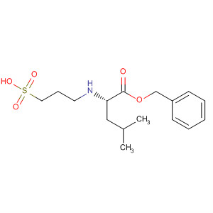L-Leucine, N-(3-sulfopropyl)-, 1-(phenylmethyl) ester