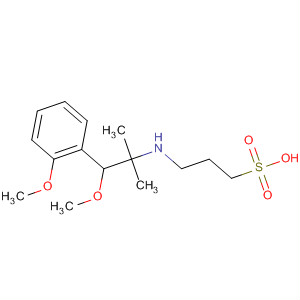 1-Propanesulfonic acid,3-[[2-methoxy-2-(2-methoxyphenyl)-1,1-dimethylethyl]amino]-