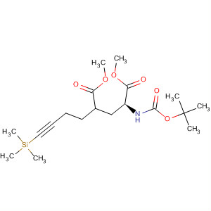 L-Glutamic acid,N-[(1,1-dimethylethoxy)carbonyl]-4-[4-(trimethylsilyl)-3-butynyl]-, dimethylester, (4S)-