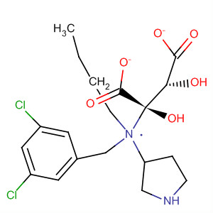 3-Pyrrolidinamine, N-butyl-N-[(3,5-dichlorophenyl)methyl]-, (3S)-,(2R,3R)-2,3-dihydroxybutanedioate