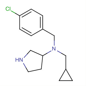 3-Pyrrolidinamine, N-[(4-chlorophenyl)methyl]-N-(cyclopropylmethyl)-