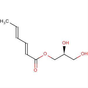 2,4-Hexadienoic acid, (2S)-2,3-dihydroxypropyl ester, (2E,4E)-