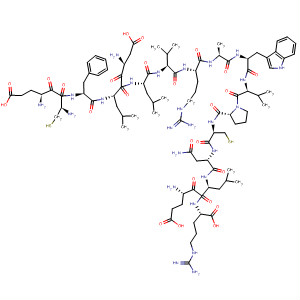 L-Arginine,L-a-glutamyl-L-cysteinyl-L-phenylalanyl-L-a-aspartyl-L-leucyl-L-leucyl-L-valyl-L-arginyl-L-alanyl-L-tryptophyl-L-valyl-L-prolyl-L-cysteinyl-L-asparaginyl-L-a-glutamyl-L-leucyl-