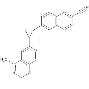 2-Naphthalenecarbonitrile,6-[2-(3,4-dihydro-1-methyl-7-isoquinolinyl)cyclopropyl]-