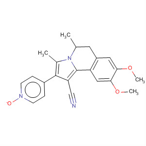 Pyrrolo[2,1-a]isoquinoline-1-carbonitrile,5,6-dihydro-8,9-dimethoxy-3,5-dimethyl-2-(1-oxido-4-pyridinyl)-