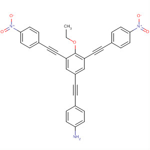 Benzenamine,4-[[4-ethoxy-3,5-bis[(4-nitrophenyl)ethynyl]phenyl]ethynyl]-