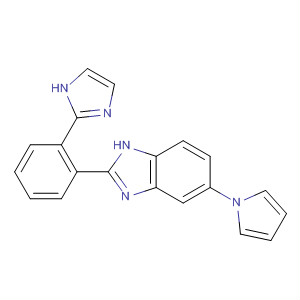 1H-Benzimidazole, 2-[2-(1H-imidazol-2-yl)phenyl]-5-(1H-pyrrol-1-yl)-
