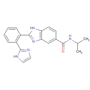 1H-Benzimidazole-5-carboxamide,2-[2-(1H-imidazol-2-yl)phenyl]-N-(1-methylethyl)-
