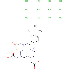 1,4,7,10-Tetraazacyclododecane-1,4,7-triacetic acid,10-[[4-(1,1-dimethylethyl)phenyl]methyl]-, tetrahydrochloride