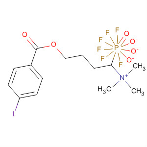 1-Butanaminium, 4-[(4-iodobenzoyl)oxy]-N,N,N-trimethyl-,hexafluorophosphate(1-)