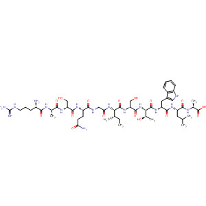 L-Alanine,L-arginyl-L-alanyl-L-seryl-L-glutaminylglycyl-L-isoleucyl-L-seryl-L-threonyl-L-tryptophyl-L-leucyl-