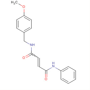 2-Butenediamide, N-[(4-methoxyphenyl)methyl]-N'-phenyl-
