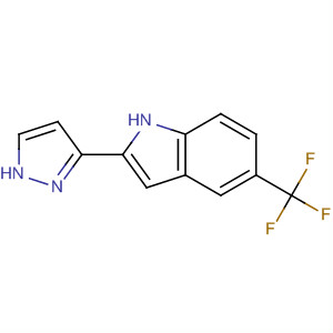 1H-Indole, 2-(1H-pyrazol-3-yl)-5-(trifluoromethyl)-