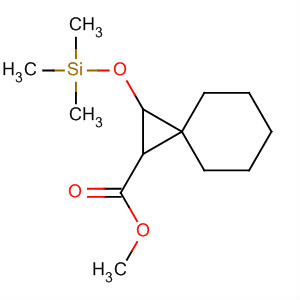 Spiro[2.5]octane-1-carboxylic acid, 2-[(trimethylsilyl)oxy]-, methyl ester